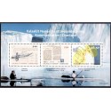 2011. 56,00 Kr. Kommunikation i Grønland, i miniark. AFA nr. 581 postfrisk stemplet