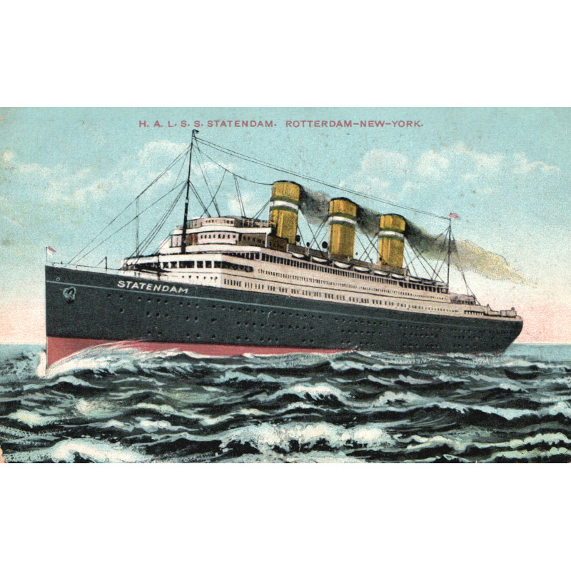 HOLLAND. H. A. L. S. S. STATENDAM,  Brugt