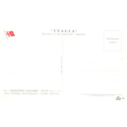 Italien. Linea Espresso. CRISTOFORO COLOMBO, ubrugt
