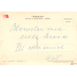 Italien. M/N AUGUSTUS, brugt