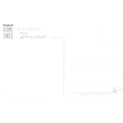 Italien Home Lines S/S HOMERIC, ubrugt
