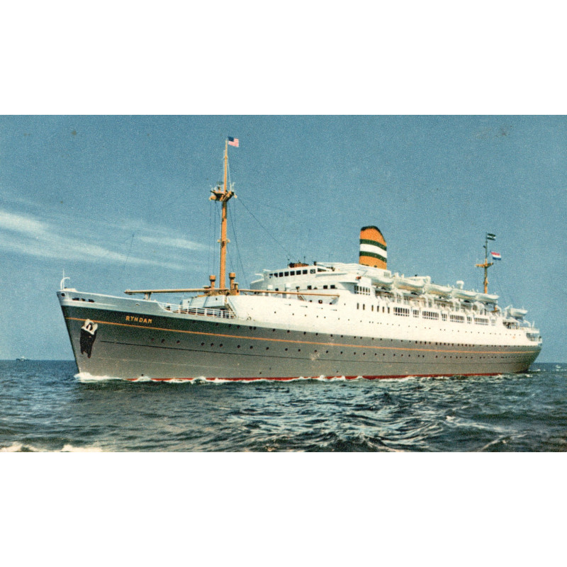 Holland- America line, S/S RYNDAM, ubrugt