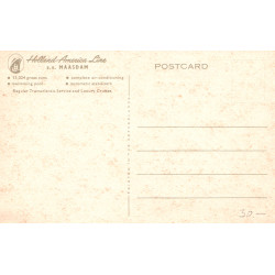 Holland- America line, S/S MAASDAM, ubrugt