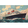USA. United States Line, S/S AMERICA, ubrugt