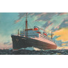USA. United States Line, S/S WASHINGTON, ubrugt