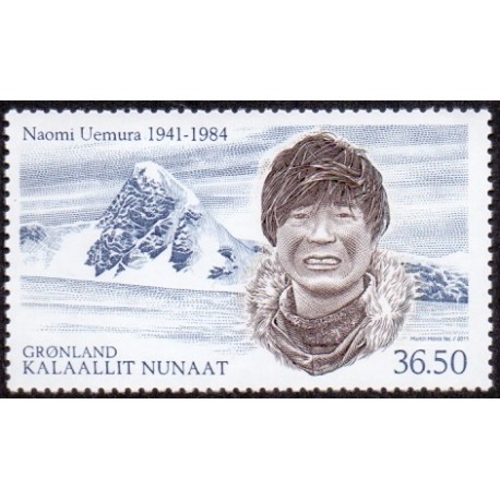 2011. 36,50 Kr. Ekspeditioner IX. AFA nr. 597 postfrisk stemplet