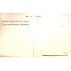 USA. American Export Lines, S/S CONSTITUTION, ubrugt