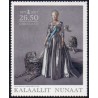 2012. 26,50 Kr. Dr. Margrethe 40 år. AFA nr. 604 postfrisk stemplet