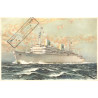 Sverige. Swedish American Line. M/S KUNGSHOLM, brugt (Maiden Voyage))