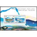 2012. 17,50 Kr. Norden ved havet, i miniark. AFA nr. 617 postfrisk stemplet