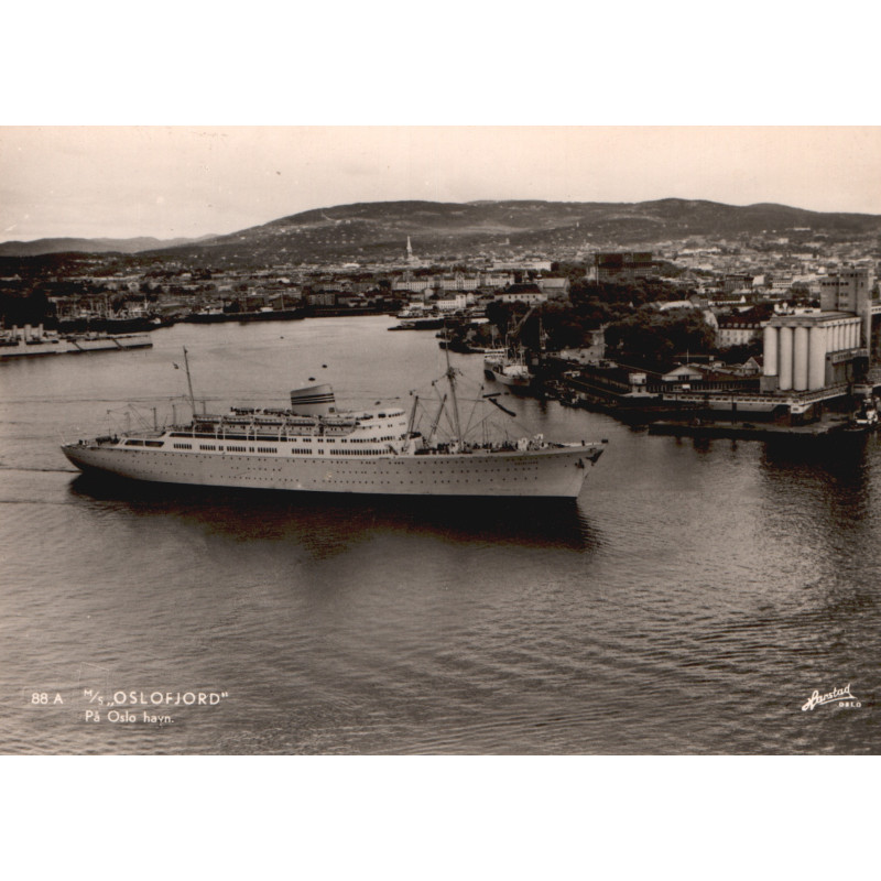 Norge. M/S OSLOFJORD, ubrugt