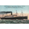 Japan. Pacific Mail Steamship MANCHURIA, brugt