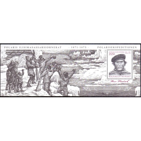 2012, 29,50 Kr. Ekspeditioner X, i miniark. AFA nr 630 postfrisk stemplet