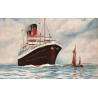 England. Blue Star Line R. M. S. ALMEDA, ubrugt