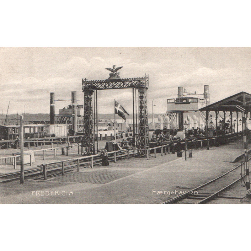 Fredericia. Færgehavnen, brugt