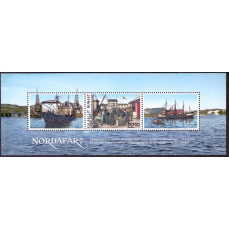 2013. 22,50 Kr. Nordafar, i miniark. AFA nr 654 postfrisk stemplet