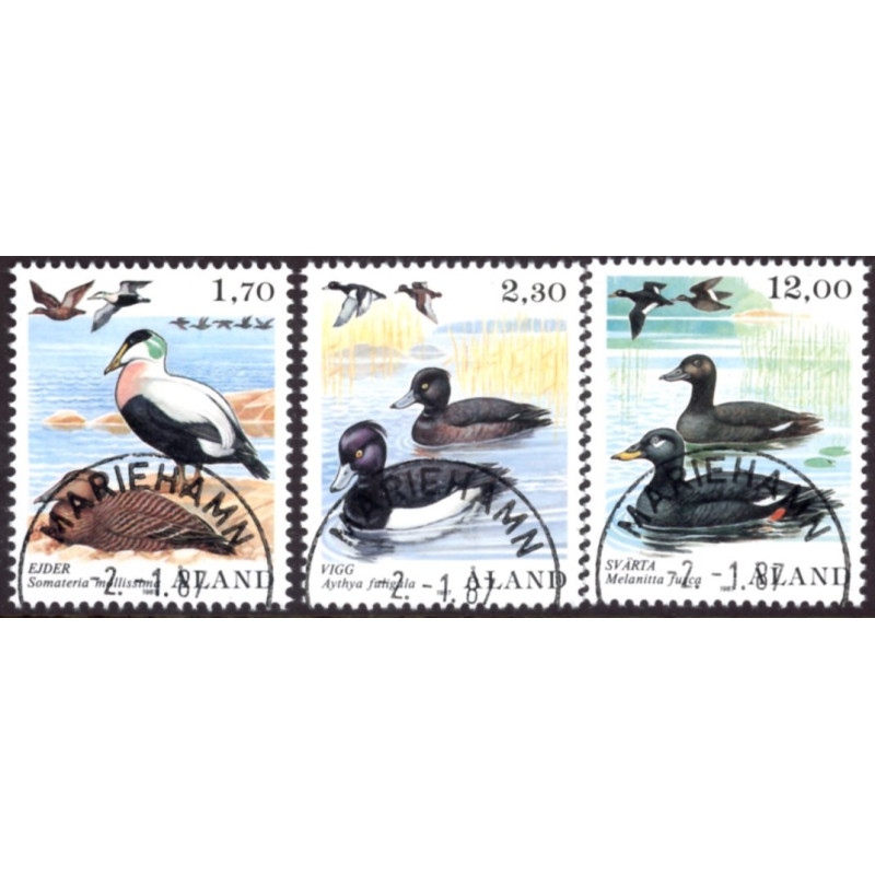 Åland. 1987. Havfugle. AFA nr. 20-22 **, st