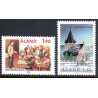 Åland. 1989. Skolevæsen og Finström. AFA nr. 36-37 **, st