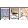 Åland. 1990. Ryatæppe og Kirke og Kalkmalerier. AFA nr. 41-43 **, st