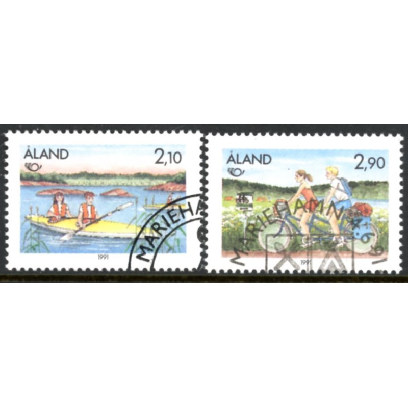 Åland. 1991. Norden frimærker. AFA nr. 51-52 **, st