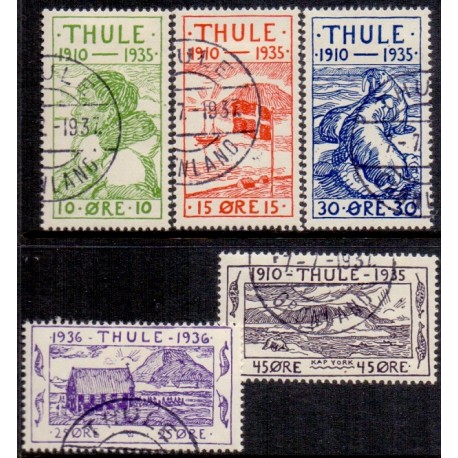 Thule 1935 Komplet sæt postfrisk