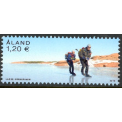 Åland. 2019. Skøjteløb. AFA nr. 474 **       st. (o)