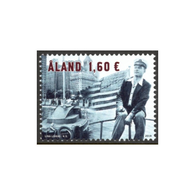 Åland. 2019. Uno Ekblom. AFA nr. 475 **        st. (o)