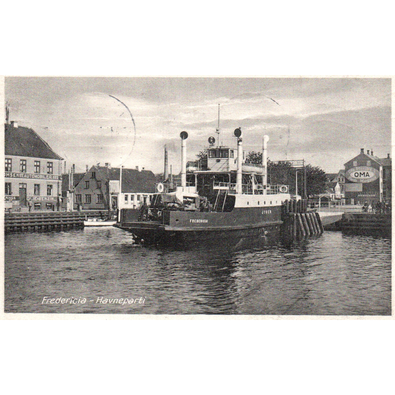 Fredericia. Havneparti, brugt