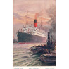 England. Cunard Line "R. M. S. CARINTHIA", ubrugt