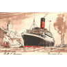 England. Cunard Line "AUSONIA", ubrugt