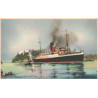 England. Cunard Line "AUSONIA", ubrugt