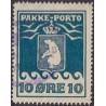 Grønland/Greenland 1915. 10 Øre. Blå . AFA nr.7I. postfrisk stemplet