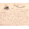 England.  "R. M. S. SAXONIA", brugt kartonkort