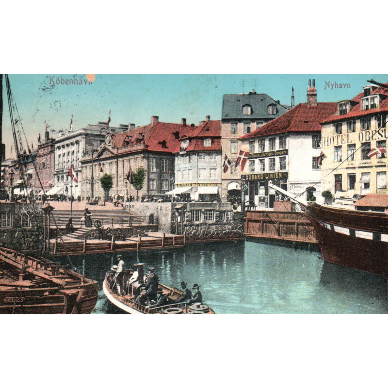 Danmark. Cunard Lines kontor i Nyhavn, brugt