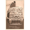 England. Cunard Line "R.M.S. AQUITANIA", ubrugt