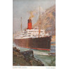 England. Cunard Line "R.M.S. LACONIA", ubrugt