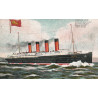England. Cunard Line "R. M.S. LUSITANIA", ubrugt