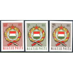 Ungarn/Hungary. 1958 Forfatningsændring, UTAKKET AFA nr 1503-05 *