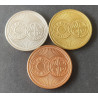 Danmark. Fristaden Christiania 40 års jubilæums medaljesæt 2011 i kv. 01 nr 95