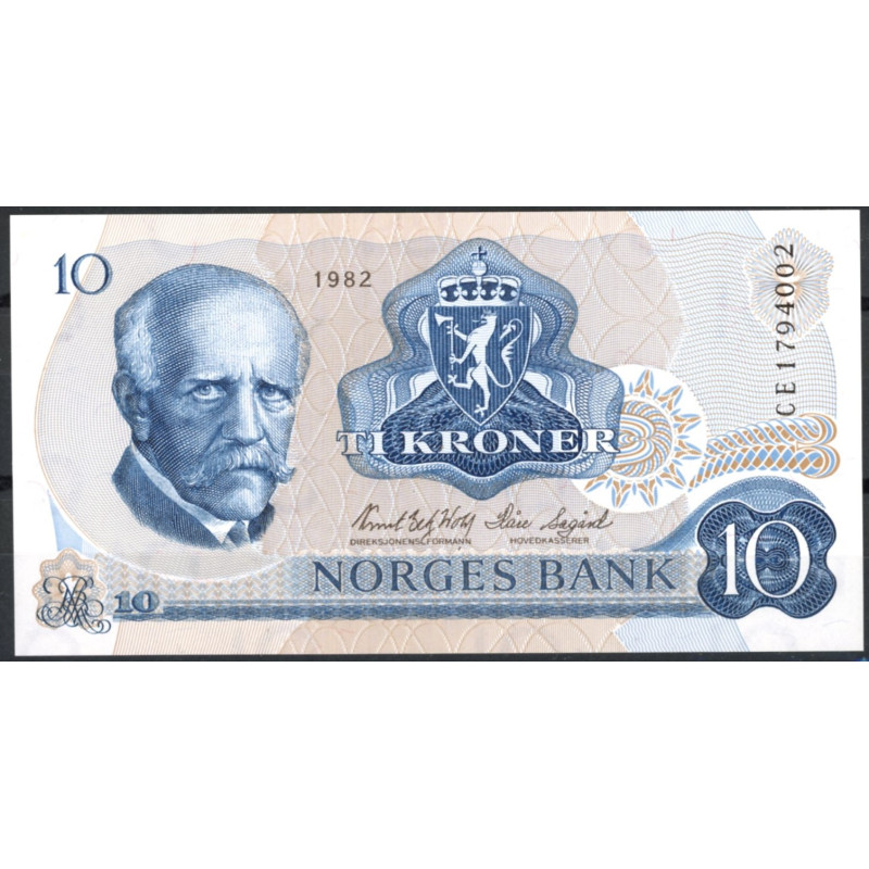 Norge/Norway 10 kr 1982 "UNC"