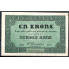 Norge/Norway 1 kr 1917 "1+"