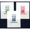 Ungarn/Hungary. 1951. Ungarns første frimærke, MINIARK. UTAKKET AFA nr 1179-81 *             , (o), *