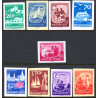 Ungarn/Hungary. 1959. VM i fægtning.  UTAKKET. AFA nr. 1573-80U *  ** *  (o)