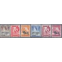 Uganda, Kenya, Tanganika, 1954 complete set. michel no. 92-105 ** MNH.