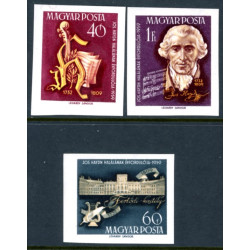 Ungarn/Hungary. 1959. Joseph Heydns. UTAKKET. AFA nr. 1591-93U * (o)
