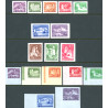Ungarn. 1960. Slotte, Hvidt og farvet papir UTAKKET AFA nr 1621-30U/1621AU-27AU **