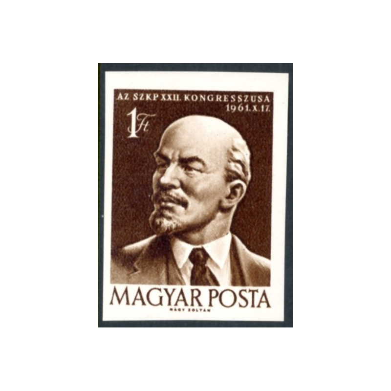 Ungarn. 1961. Partikongres, UTAKKET. AFA nr. 1761U (o)           **
