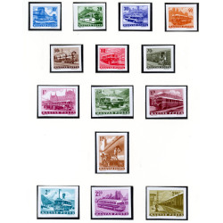 Ungarn. 1963. Samfærdselsmidler, UTAKKET, AFA 1887-1900U **    (o)