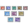 Ungarn. 1961. Slotte II, UTAKKET. AFA nr. 1701-10U   (o)           **