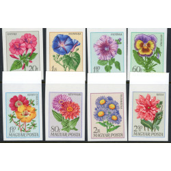 Ungarn. 1968. Haveblomster. UTAKKET, AFA nr. 2402-09U **        (o)